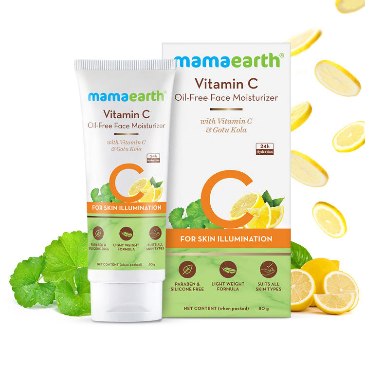 MAMAEARTH MOISTURIZER VITAMIN-C OIL FREE 80G