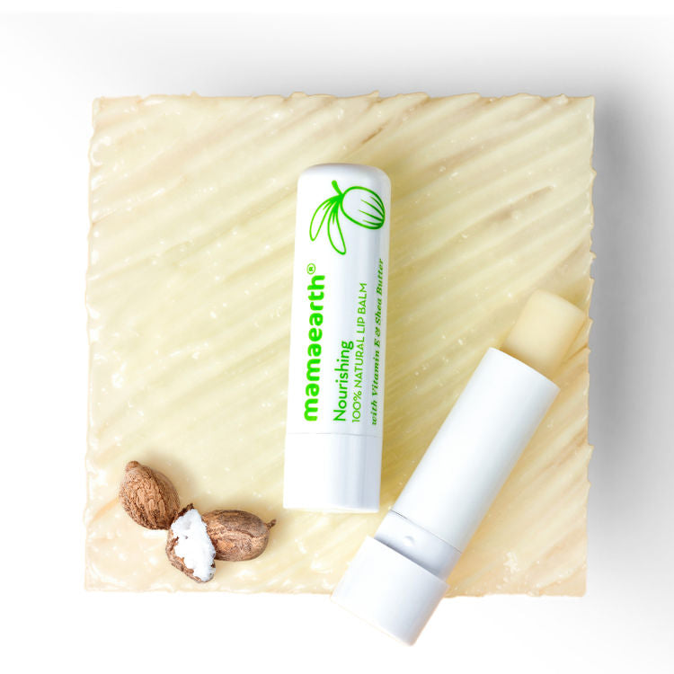 MAMAEARTH LIP BLAM SHEA BUTTER 4 GM