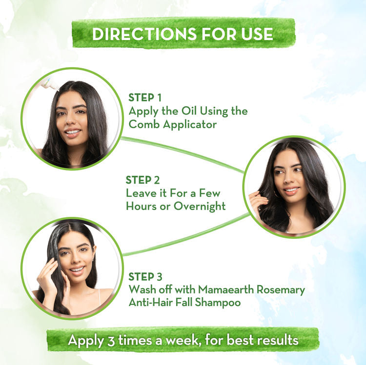 MAMAEARTH HAIR OIL ROSEMARY 150ML