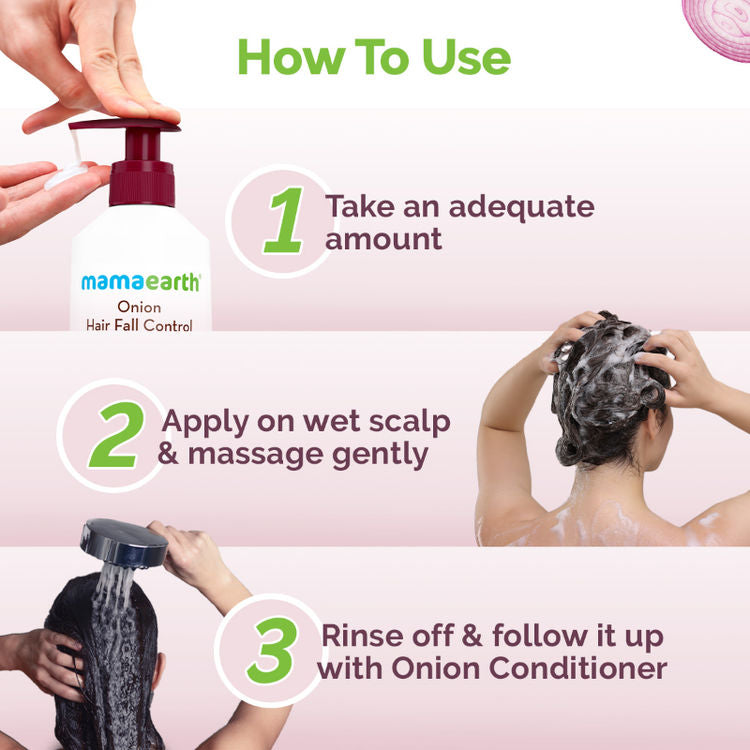 MAMAEARTH SHAMPOO ONION 400 ML