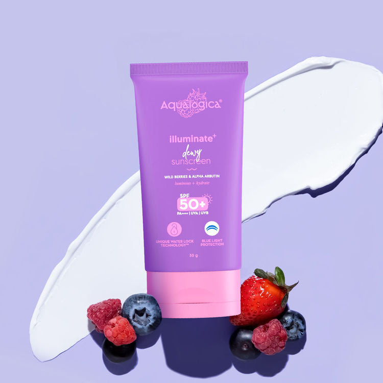 AQUALOGICA ILLUMINATE DEWY SUNSCREEN SPF50+ 30G