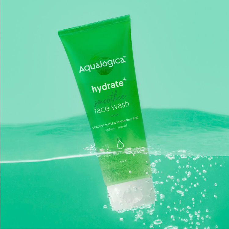 AQUALOGICA HYDRATE+SMOOTHIE FACE WASH 100ML