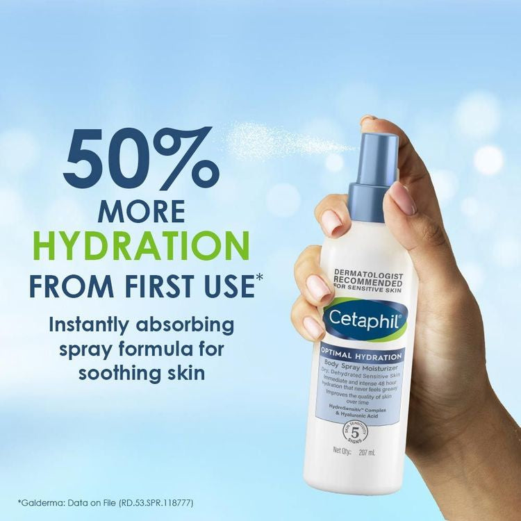 CETAPHIL BODY SPRAY MOISTURIZER HYDRATION