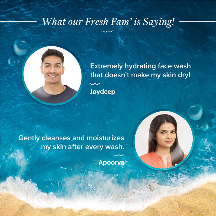 AQUALOGICA HYDRATE+SMOOTHIE FACE WASH 100ML
