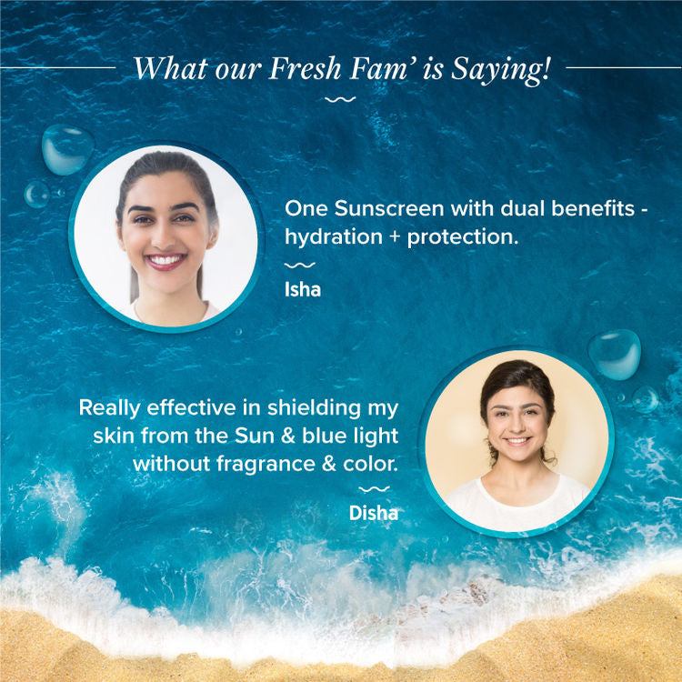 AQUALOGICA HYDRATE+DEWY SUNSCREEN SPF50 50G