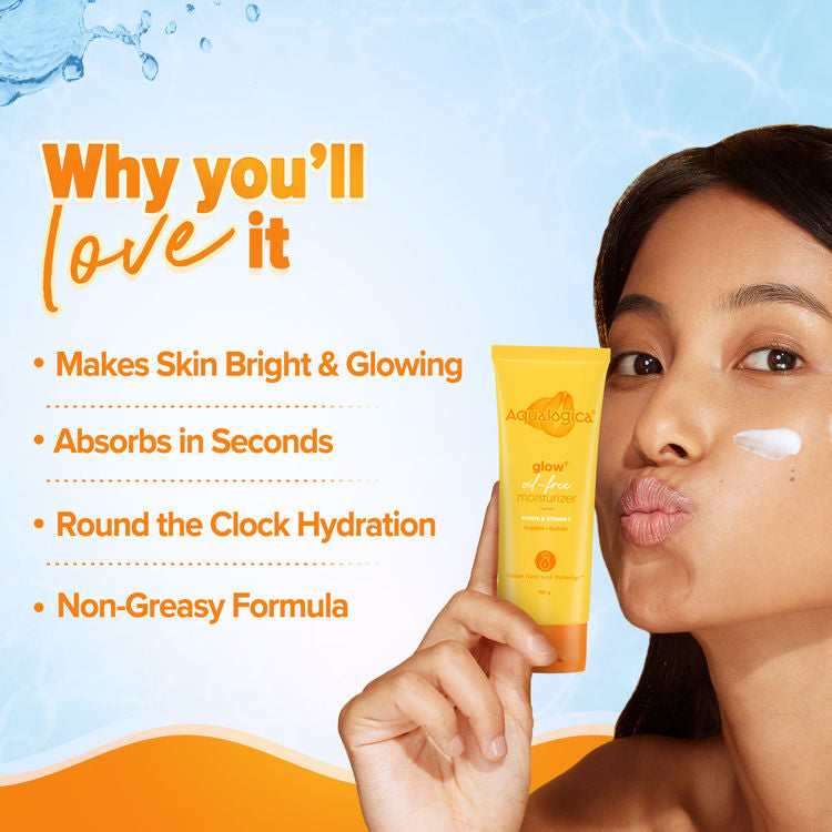 AQUALOGICA GLOW+OIL-FREE MOISTURIZER 100G