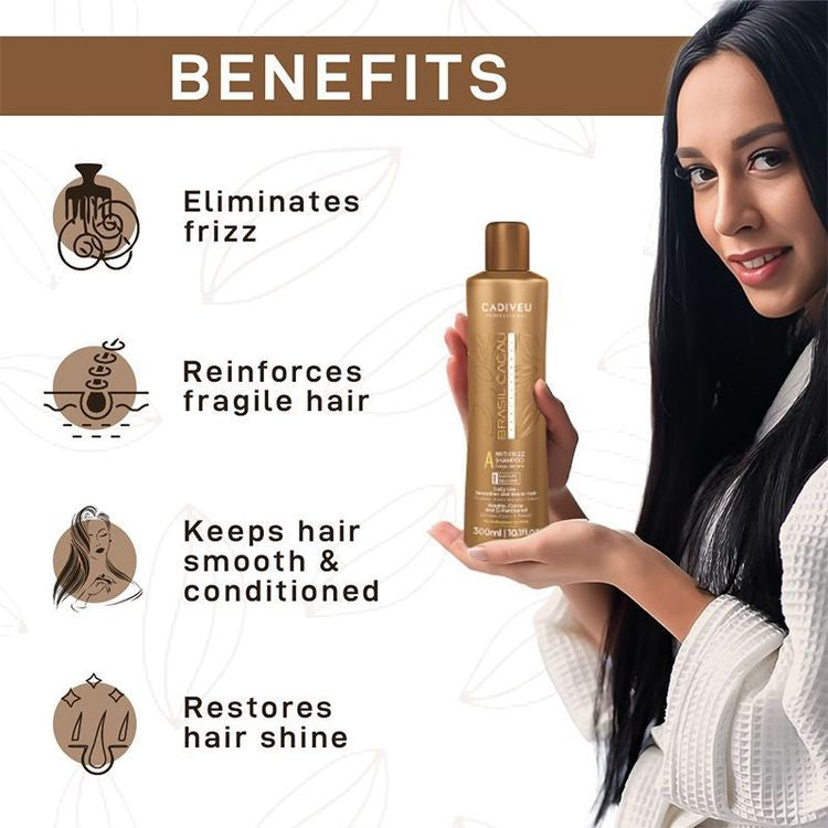 CADIVEU ANTI FRIZZ SHAMPOO 300ML