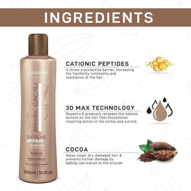 CADIVEU EXTREME REPAIR 2 CONDITIONER CONDICIONADOR 300ML