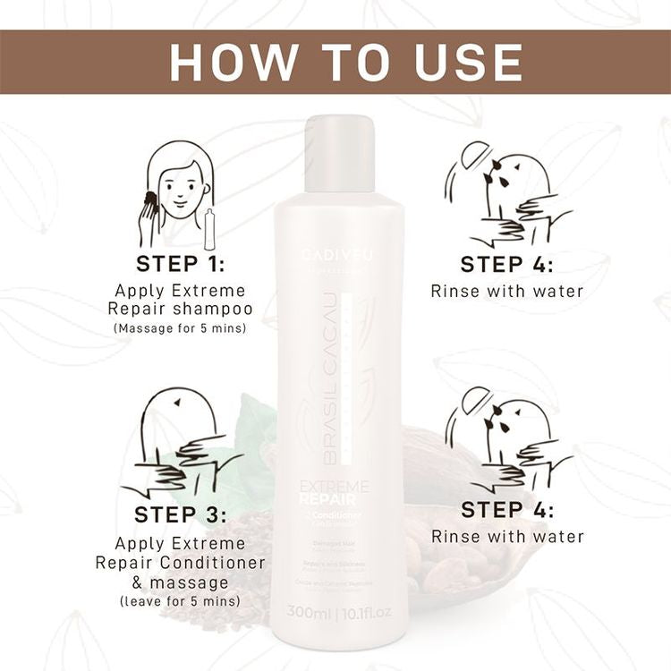 CADIVEU EXTREME REPAIR 2 CONDITIONER CONDICIONADOR 300ML