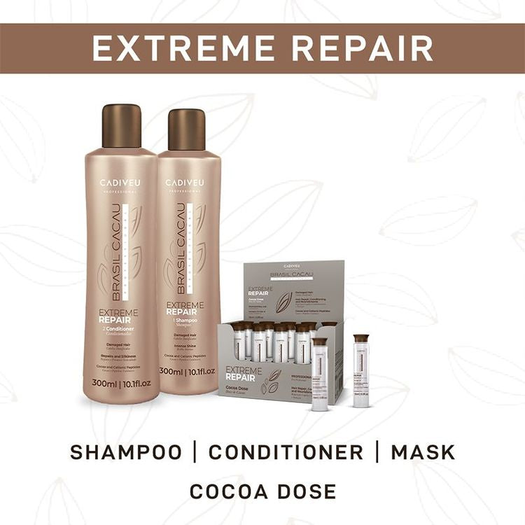 CADIVEU EXTREME REPAIR 1 SHAMPOO SULFATE FREE 300ML