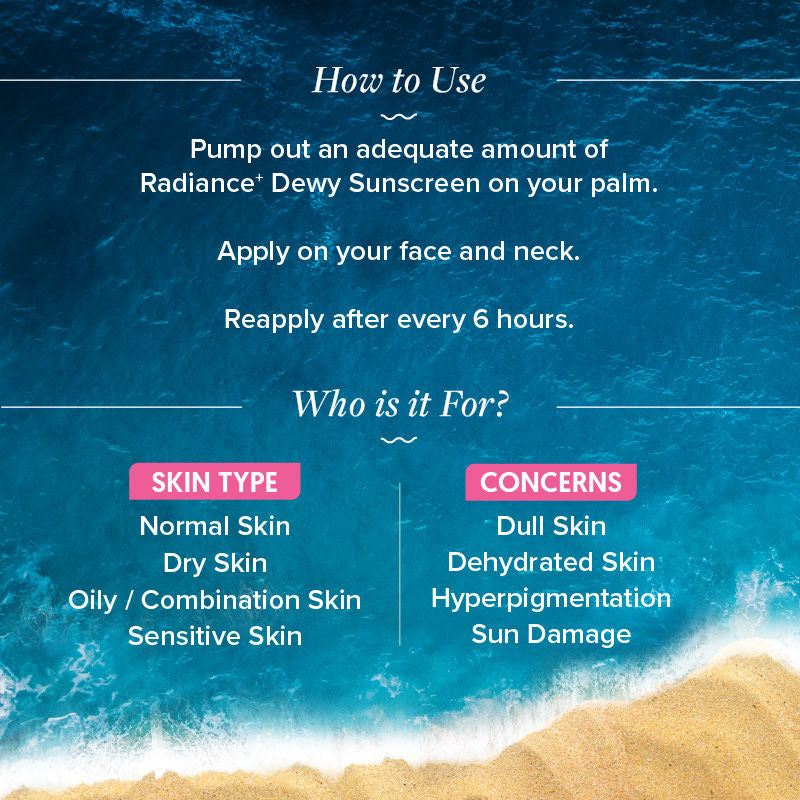 AQUALOGICA RADIANCE DEWY SUNSCREEN SPF 50 50G