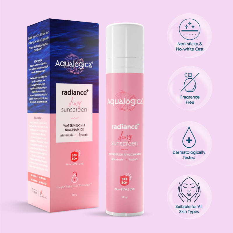 AQUALOGICA RADIANCE DEWY SUNSCREEN SPF 50 50G