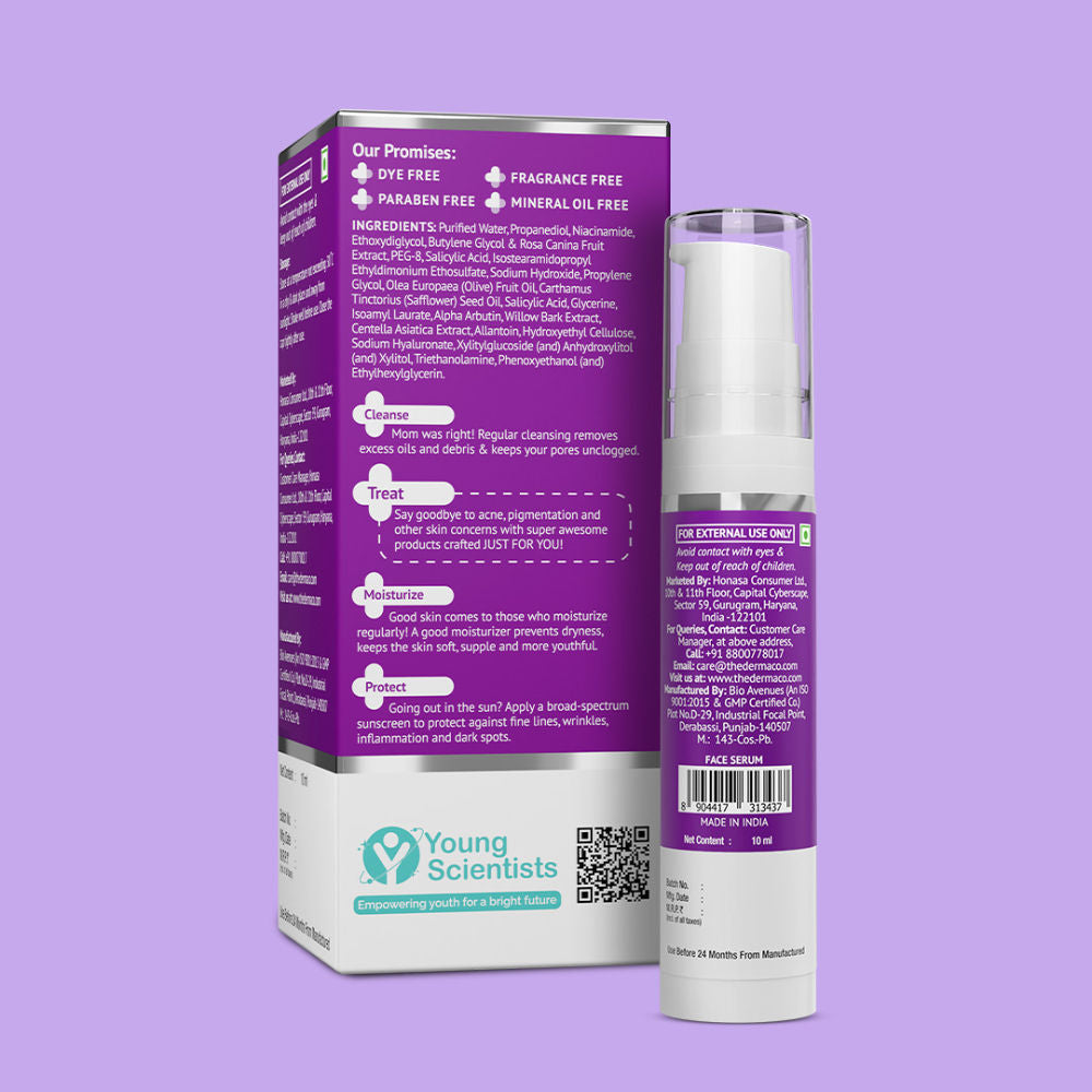 THE DERMA CO SALI-CINAMIDE ANTI-ACNE SERUM 10ML