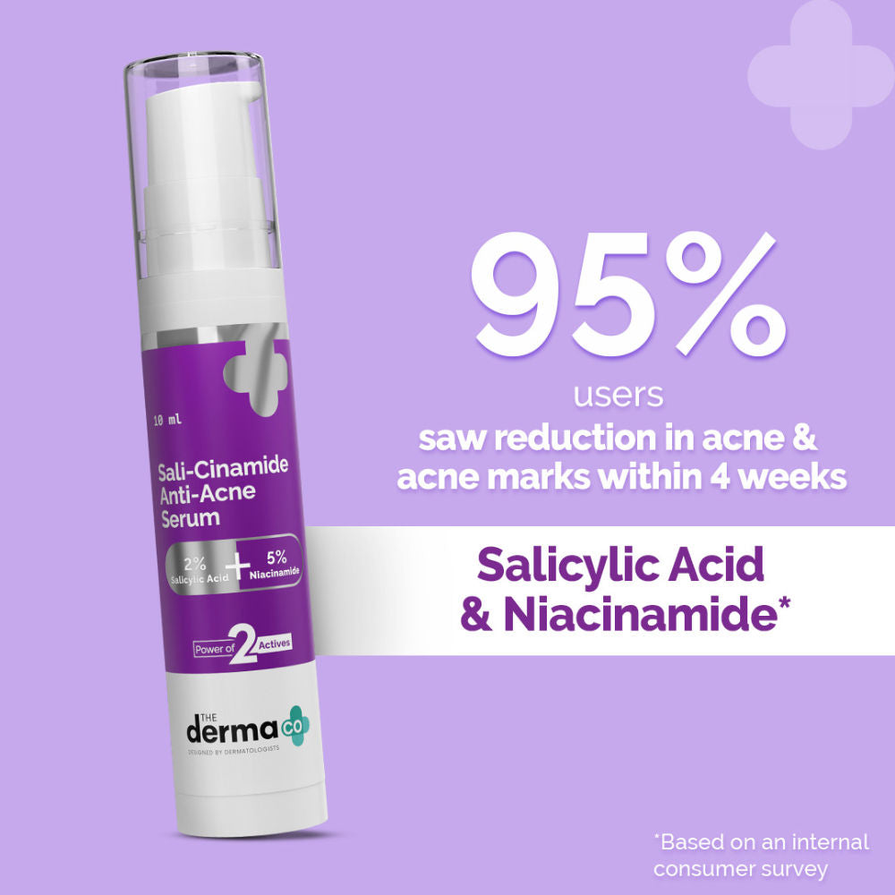 THE DERMA CO SALI-CINAMIDE ANTI-ACNE SERUM 10ML