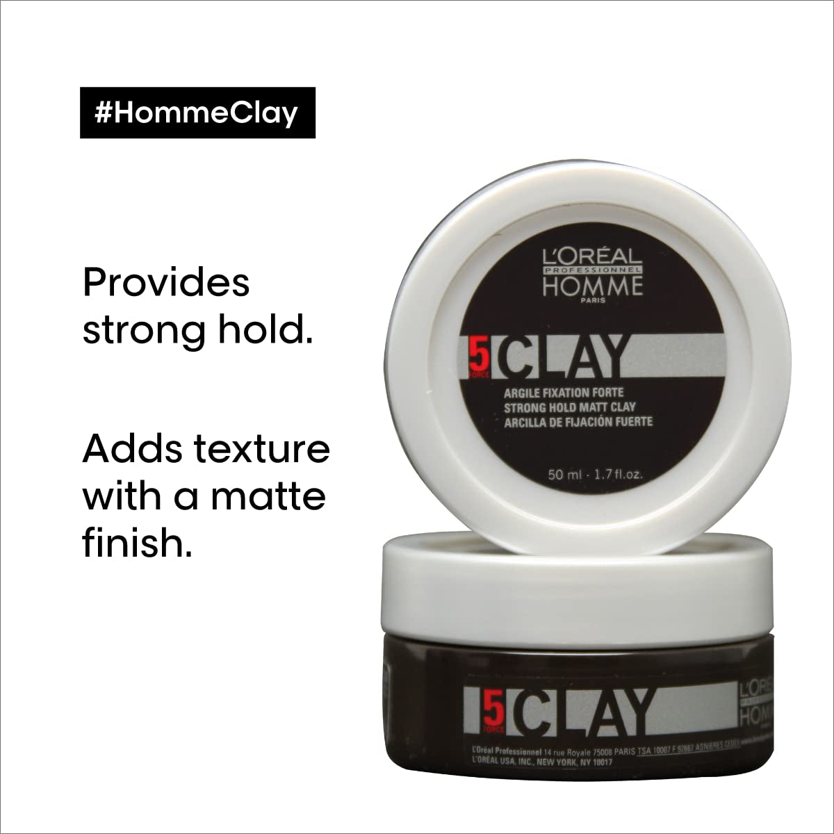 LOREAL PROFESSIONAL HM 5 CLAY 50 (R)