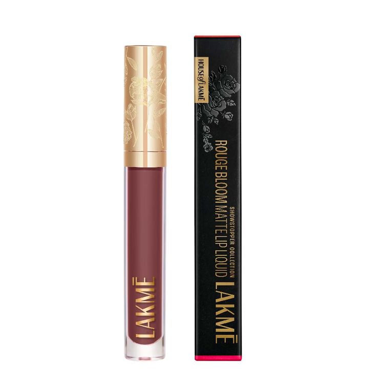 LAKME ROUGE BLOOM MATTE LIP LIQUID 301 MOCHA MAIDEN 3.5ML