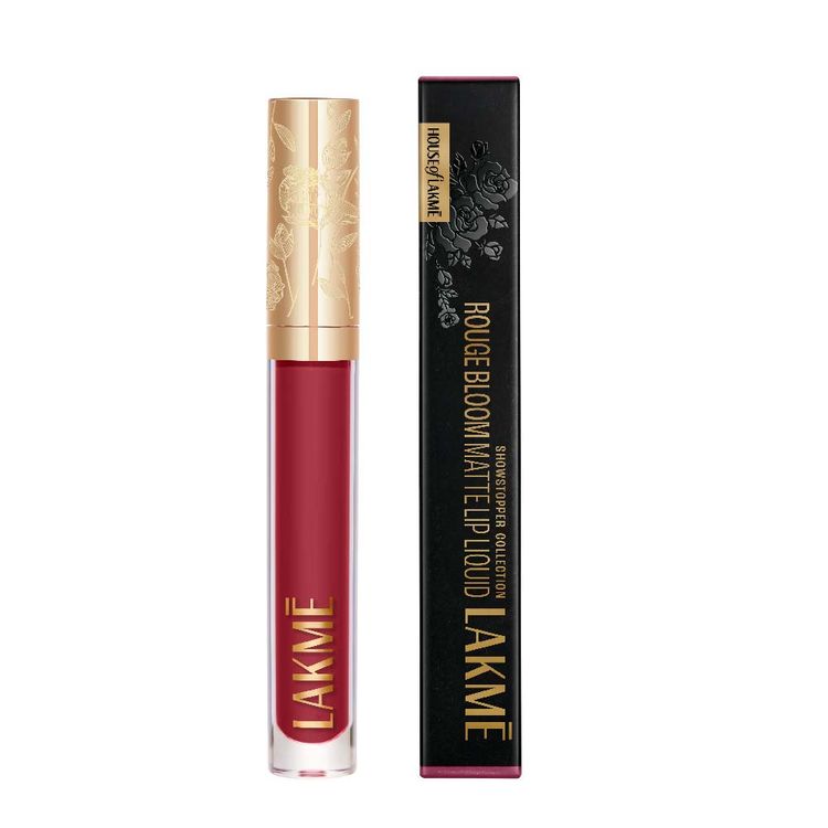 LAKME ROUGE BLOOM MATTE LIP LIQUID LIPSTICK 302 DELICATE DAISY 3.5ML