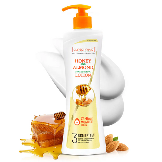 ARYANVEDA HONEY & ALMOND MOISTURIZING  LOTION 180 ML