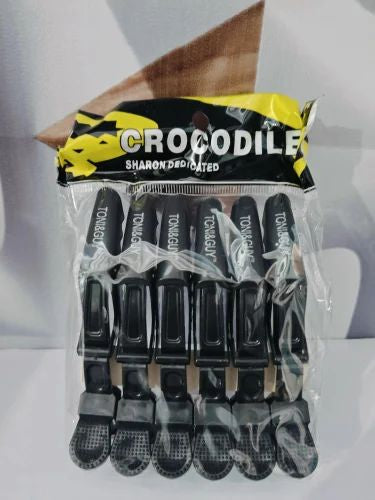 मगरमच्छ क्लिप 6 पीसी