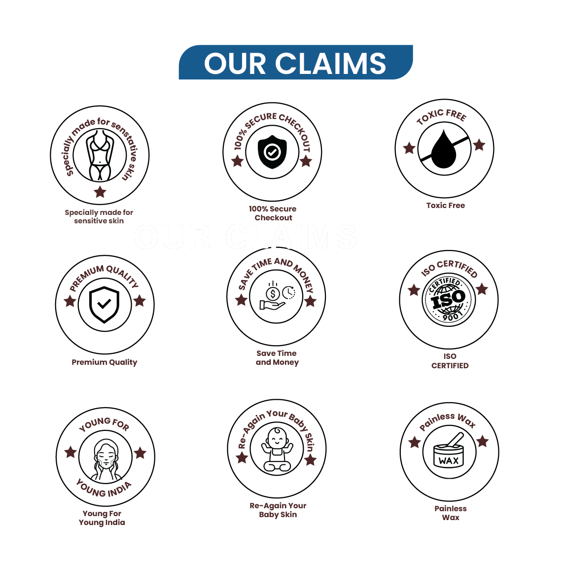 न्यूरॉन ब्राज़ीलियन मिल्क वैक्स 500 ग्राम