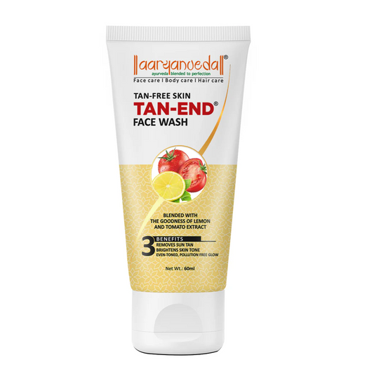 ARYANVEDA TAN FREE SKIN TAN END FACE WASH 100ML