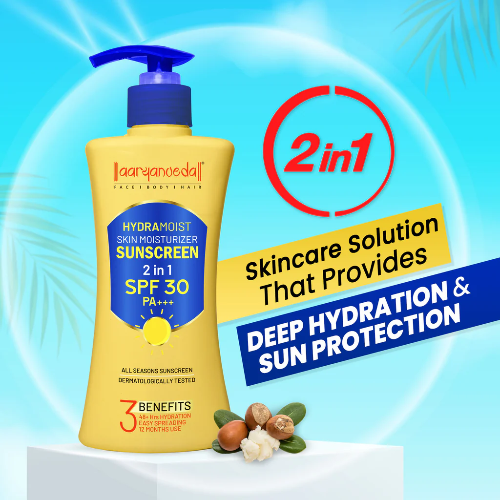ARYANVEDA HYDRAMOIST SKIN MOISTURIZER 2 IN 1 SPF 30 PA+++ 50ML