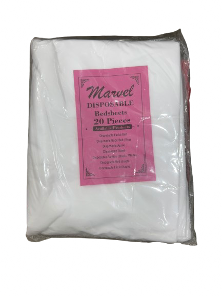 मार्वल डिस्पोजेबल बेडशीट 20पीसी