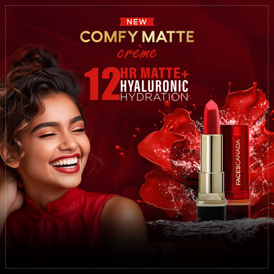 FACES COMFY MATTE CREME LIPSTICK 09 DONT YOU MIND 4.2G