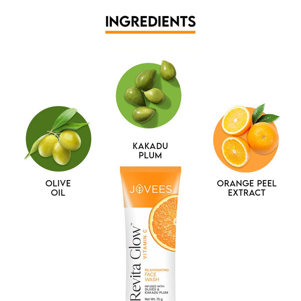 JOVEES VITAMIN C FACE WASH 75GM