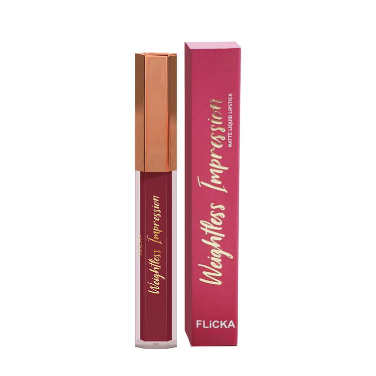 FLICKA WEIGHTLESS IMPRESSION MATTE LIQUID LIPSTICK 06 JUNE