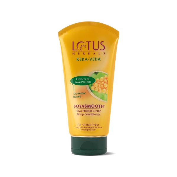 LOTUS HERBALS KERA-VEDA SOYASMOOTH DEEP CONDITIONER 150G