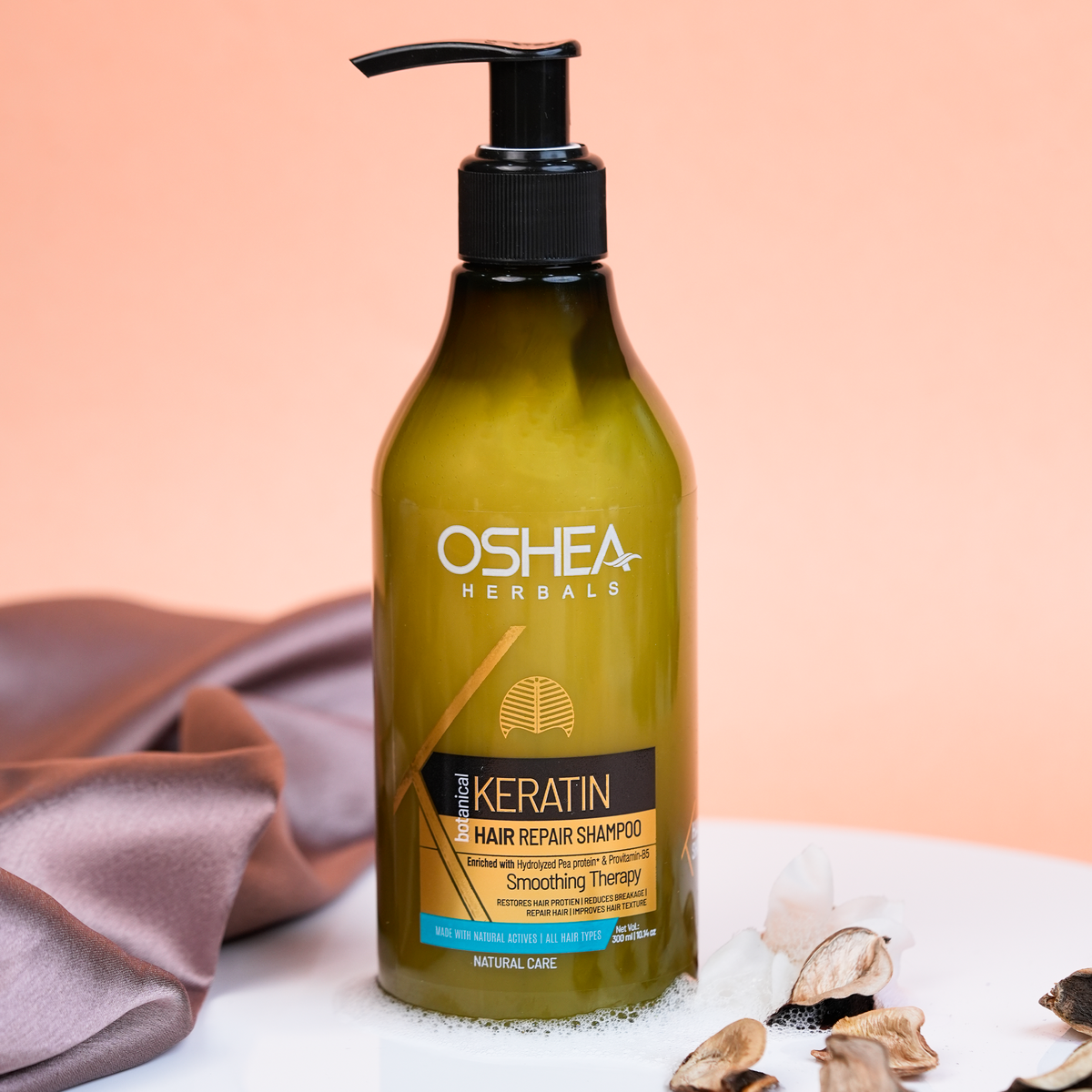 OSHEA KERATIN HAIR REPAIR SHAMPOO 300ML