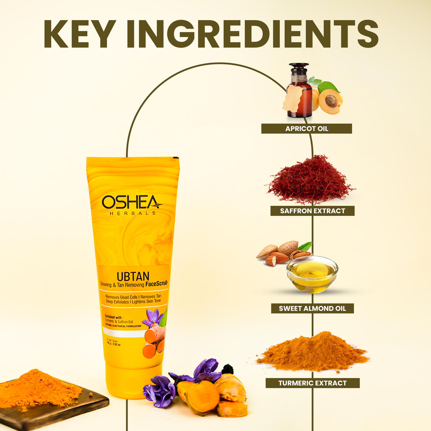 OSHEA SCRUB UBTAN 100G