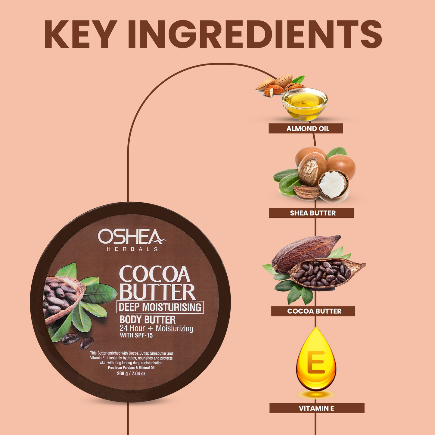 OSHEA HAIR SHAMPOO PHYTOGAIN 9IN1 200ML