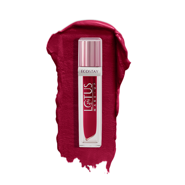 LOTUS MAKEUP ECOSTAY MATTE LIP LACQUER EL20 ALL THAT WINE