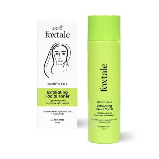 FOXTALE SMOOTH TALK EXFOLIATING FACIAL TONER 150ML