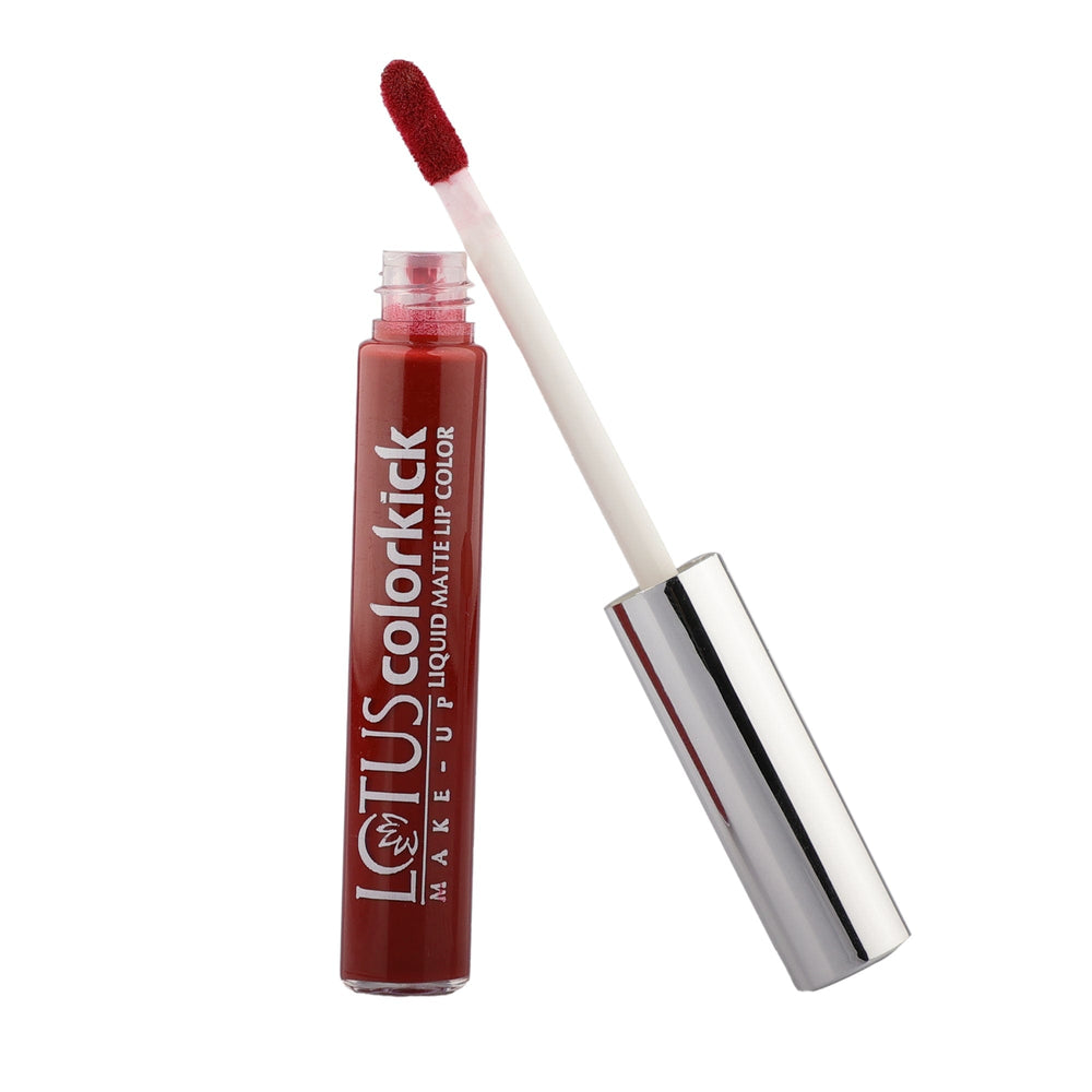 LOTUS MAKEUP COLORKICK LIQUID MATTE LIP COLOR CLM10 MAGIC MAROON