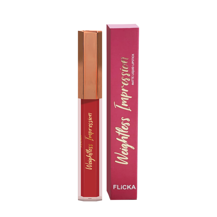 FLICKA WEIGHTLESS IMPRESSION MATTE LIQUID LIPSTICK 03 MARCH