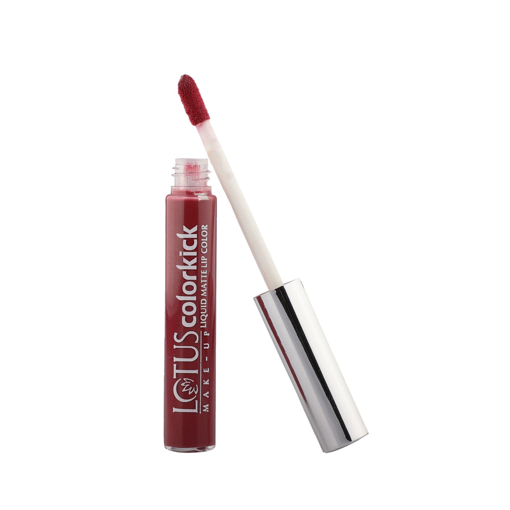 LOTUS MAKEUP COLORKICK LIQUID MATTE LIP COLOR CLM09 MAUVE DELIGHT