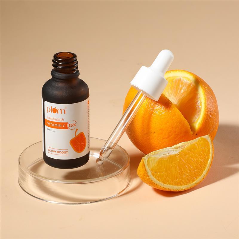 PLUM MANDARIN & VITAMIN C 15% SERUM GLOW BOOST 30ML