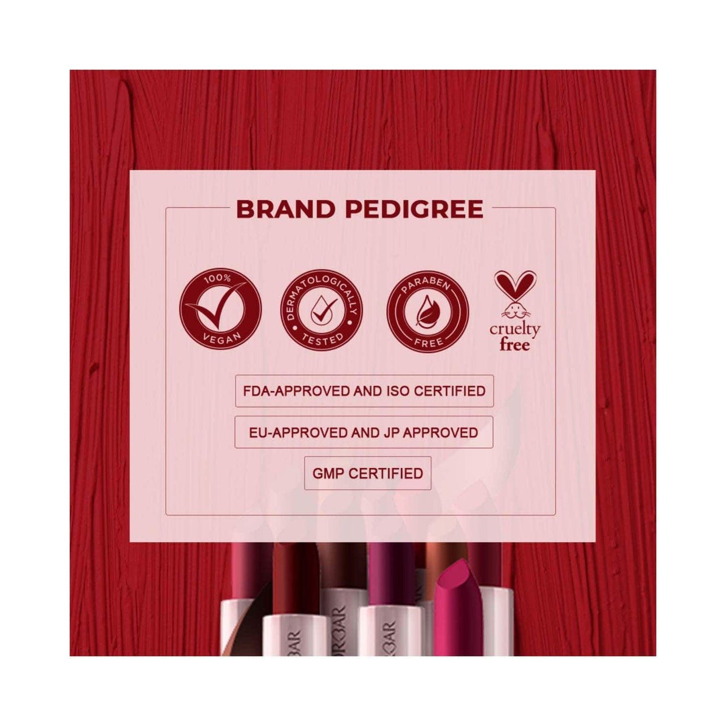 COLORBAR VEGAN MATTE LIPSTICK REFILL 011 SEXY NUDE 4.2G