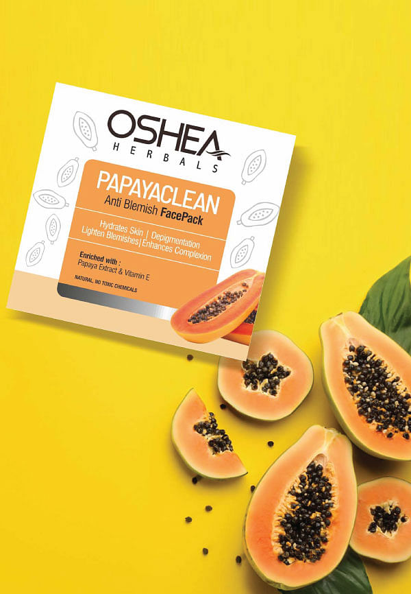 OSHEA PAPAYACLEAN ANTI BLEMISH FACE PACK 100G