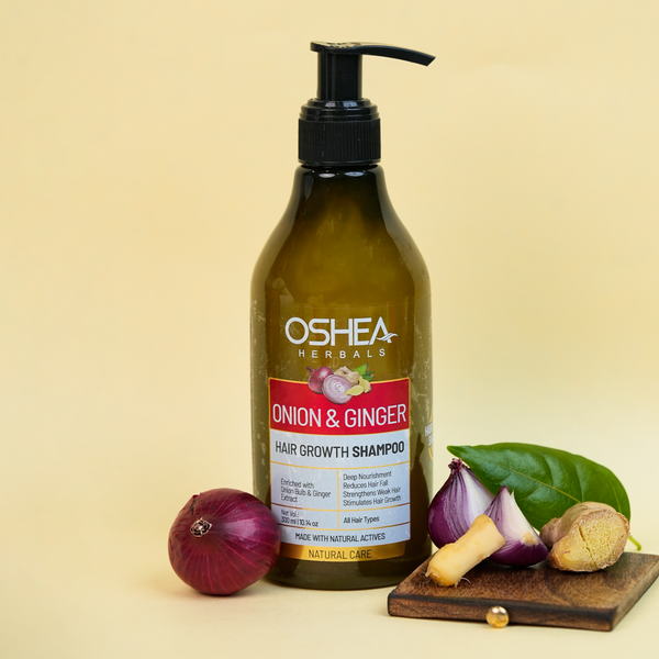 OSHEA ONION & GINGER HAIR GROWTH SHAMPOO 300ML