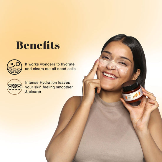 RICHFEEL ORANGE ALMOND EXFPLIATING SCRUB 100G