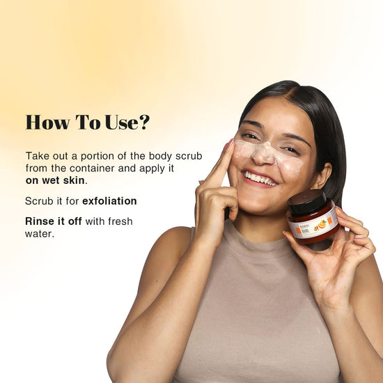 RICHFEEL ORANGE ALMOND EXFPLIATING SCRUB 100G