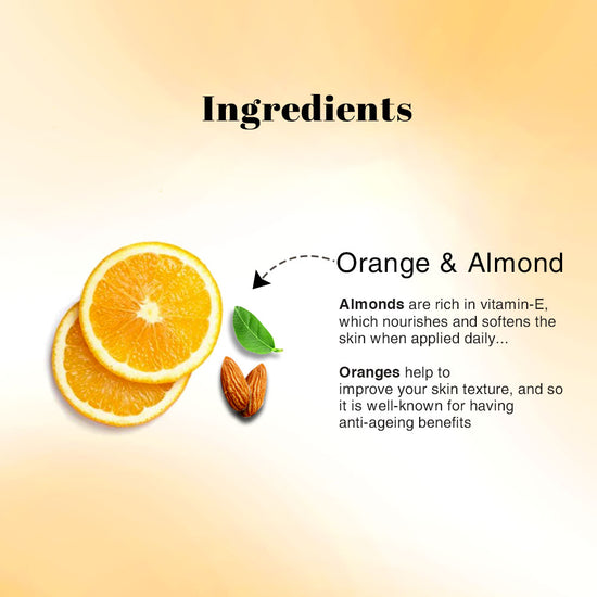 RICHFEEL ORANGE ALMOND EXFPLIATING SCRUB 100G