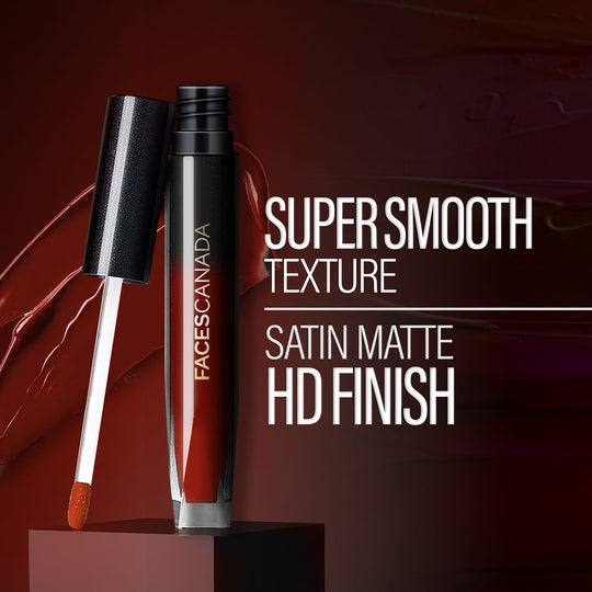 FACES COMFY SILK LIQUID LIP COLOR 01 SOULFUL BROWN (CC5223) 3ML