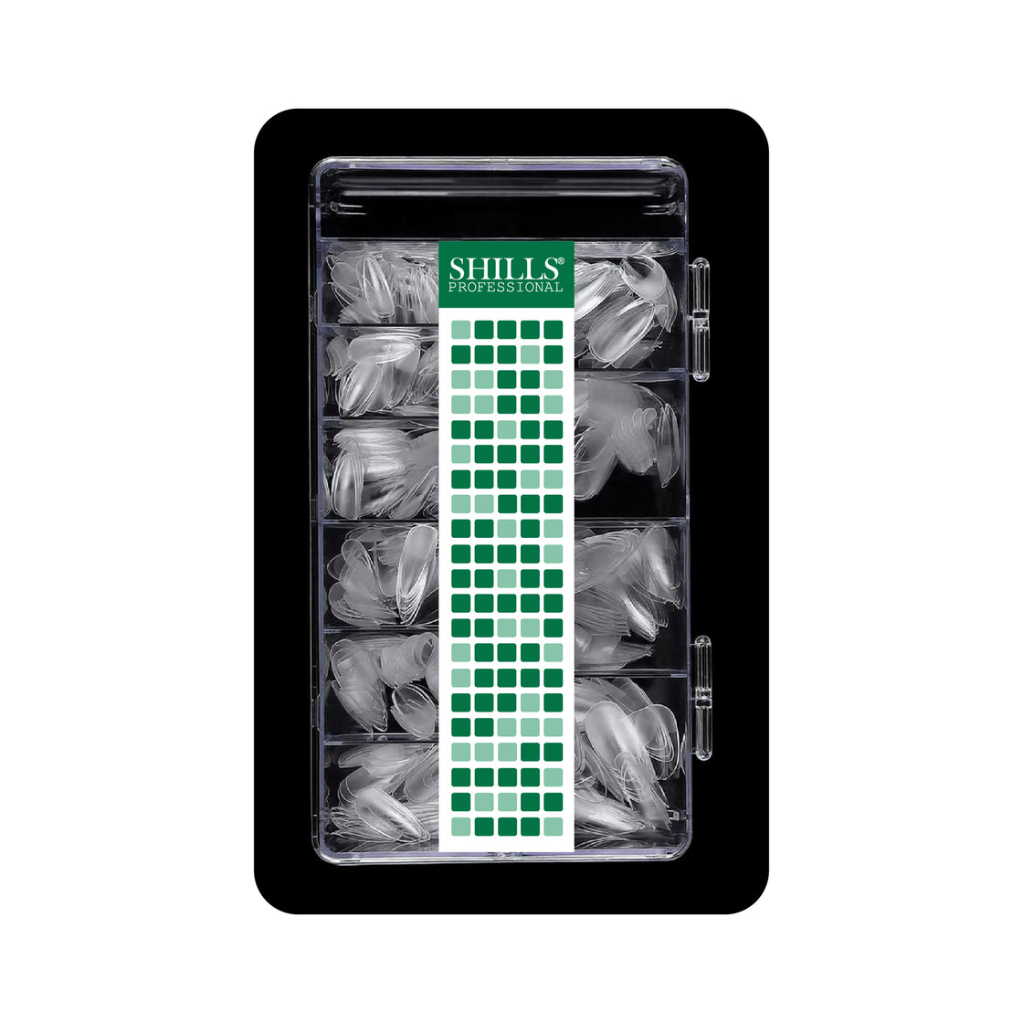 शिल्स नेल टिप्स कोरिया क्लियर वॉटरड्रॉप