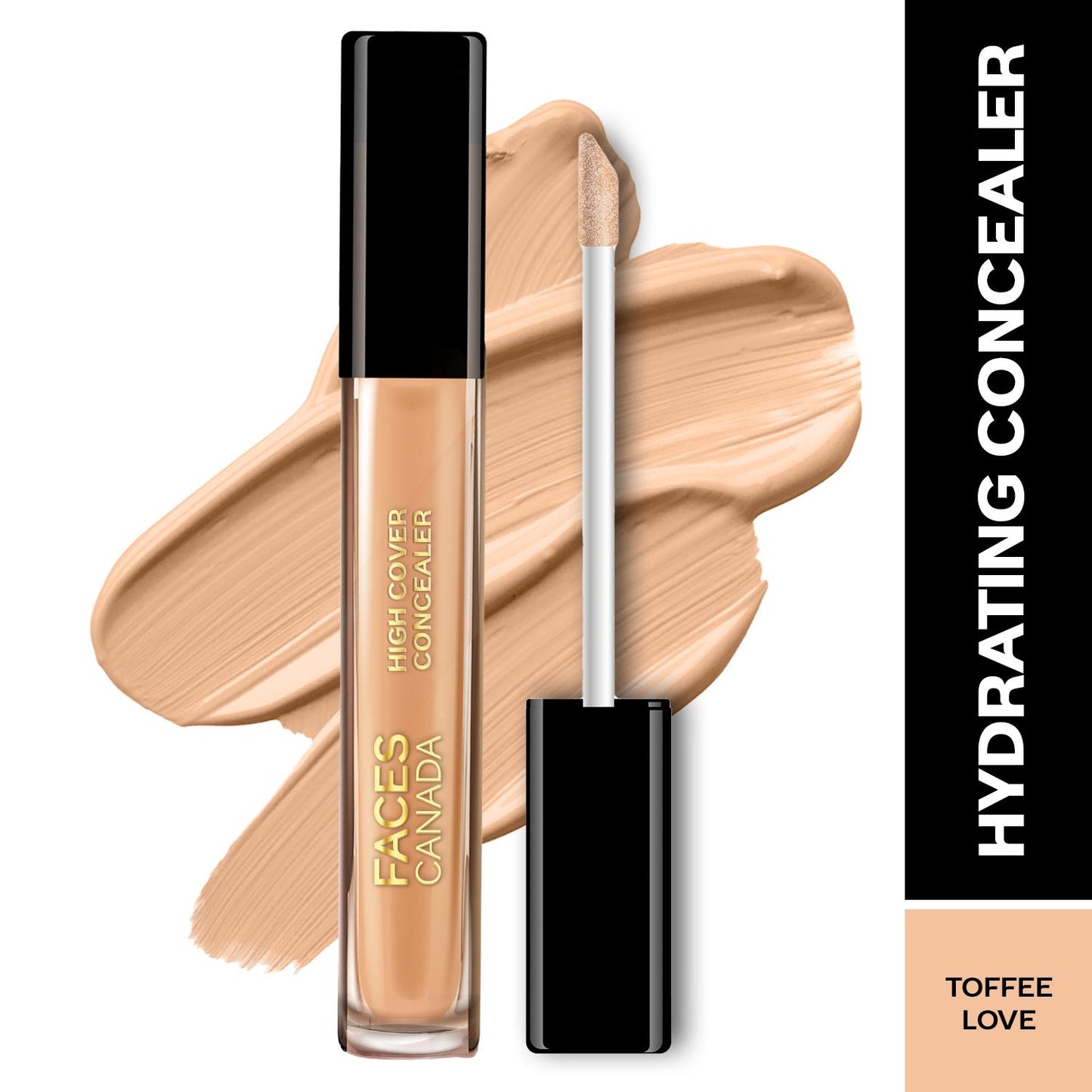 FACES HIGH COVER CONCEALER 04 TOFFEE LOVE 4ML
