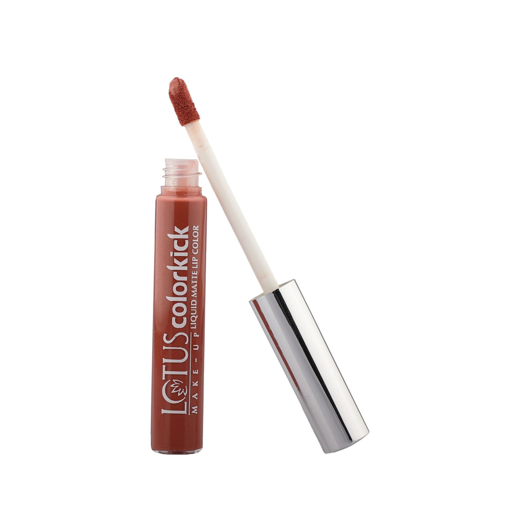 LOTUS MAKEUP COLORKICK LIQUID MATTE LIP COLOR CLM03 PRALINE